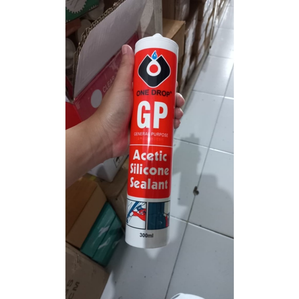 SILICONE SEALENT LEM KACA KERAMIK LEM SILIKON ACETIC PUTIH