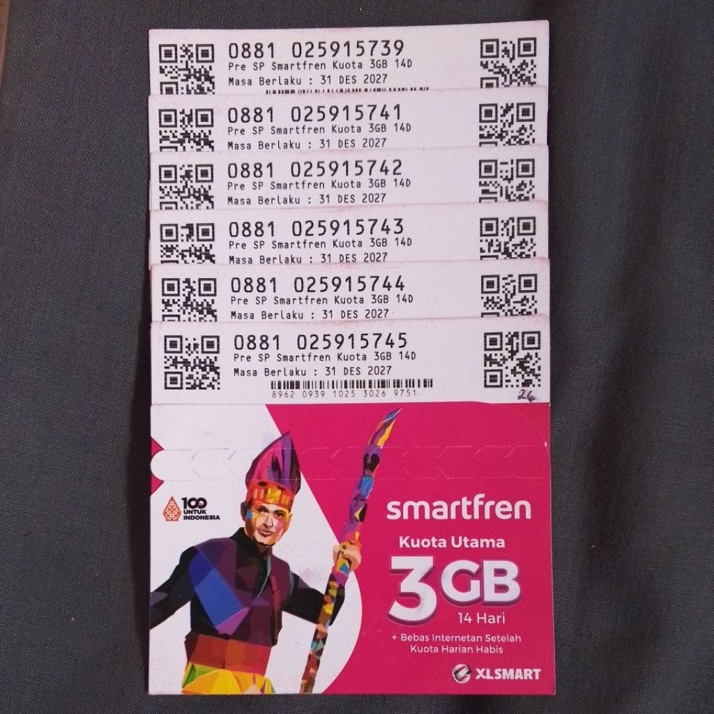 Kartu Perdana Smartfren 3GB | Smartfren 3GB ONLY