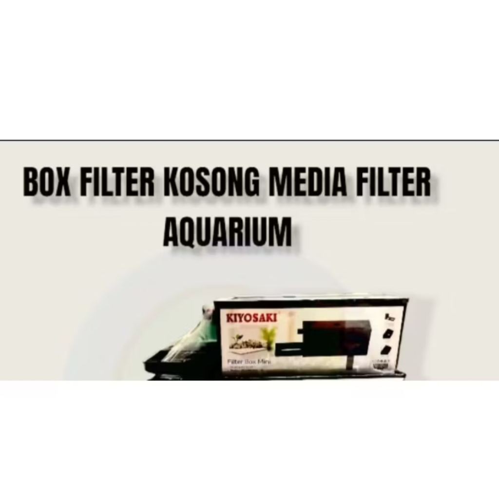 filter box aquarium / filter box aquarium mini sedang besar jumbo / top filter box aquarium / box fi