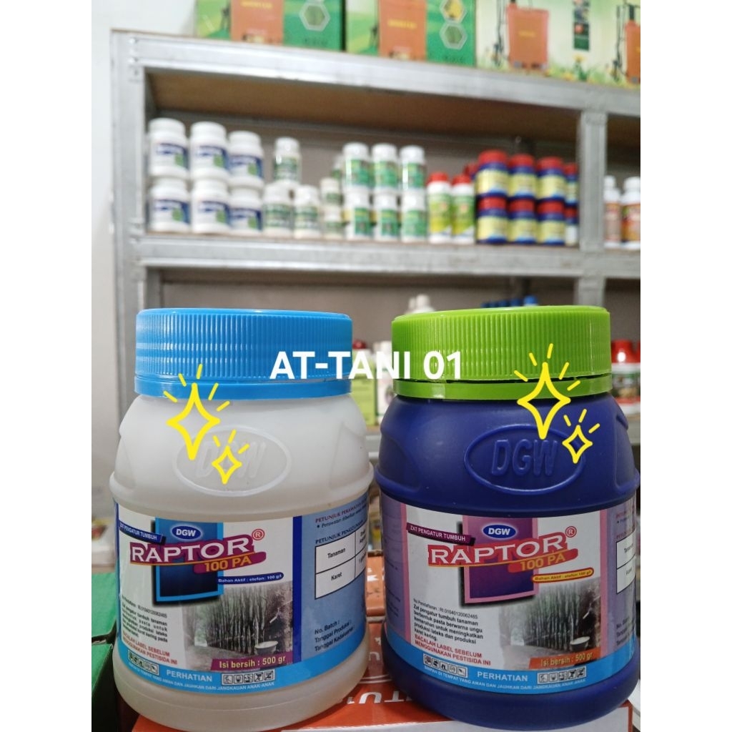 ZPT RAPTOR 100 PA,ZAT PENGATUR TUMBUH,PERANGSANG GETAH