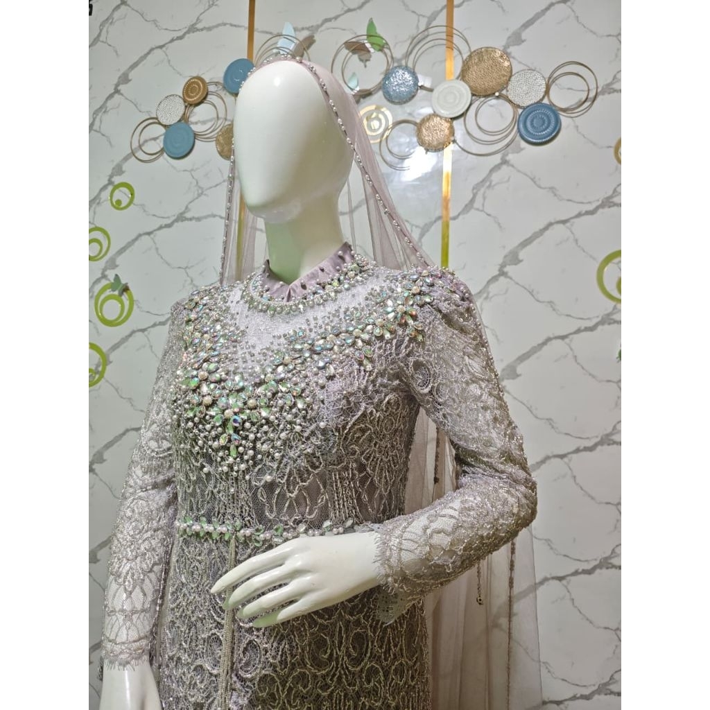 KEBAYA PENGANTIN FULL PAYET
