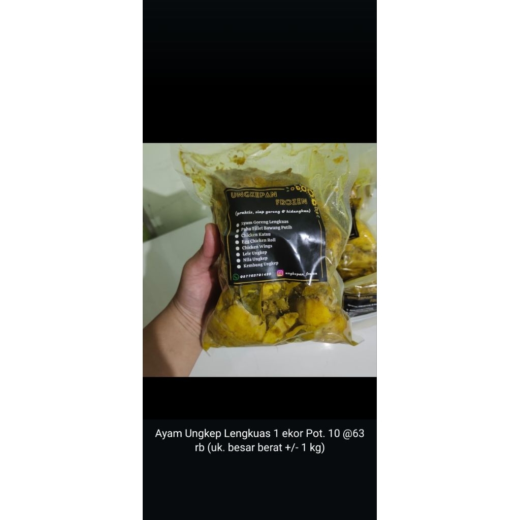 Ayam Ungkep Lengkuas