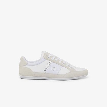 LACOSTE ORIGINAL STORE 100% - Men's Chaymon Suede Sneakers