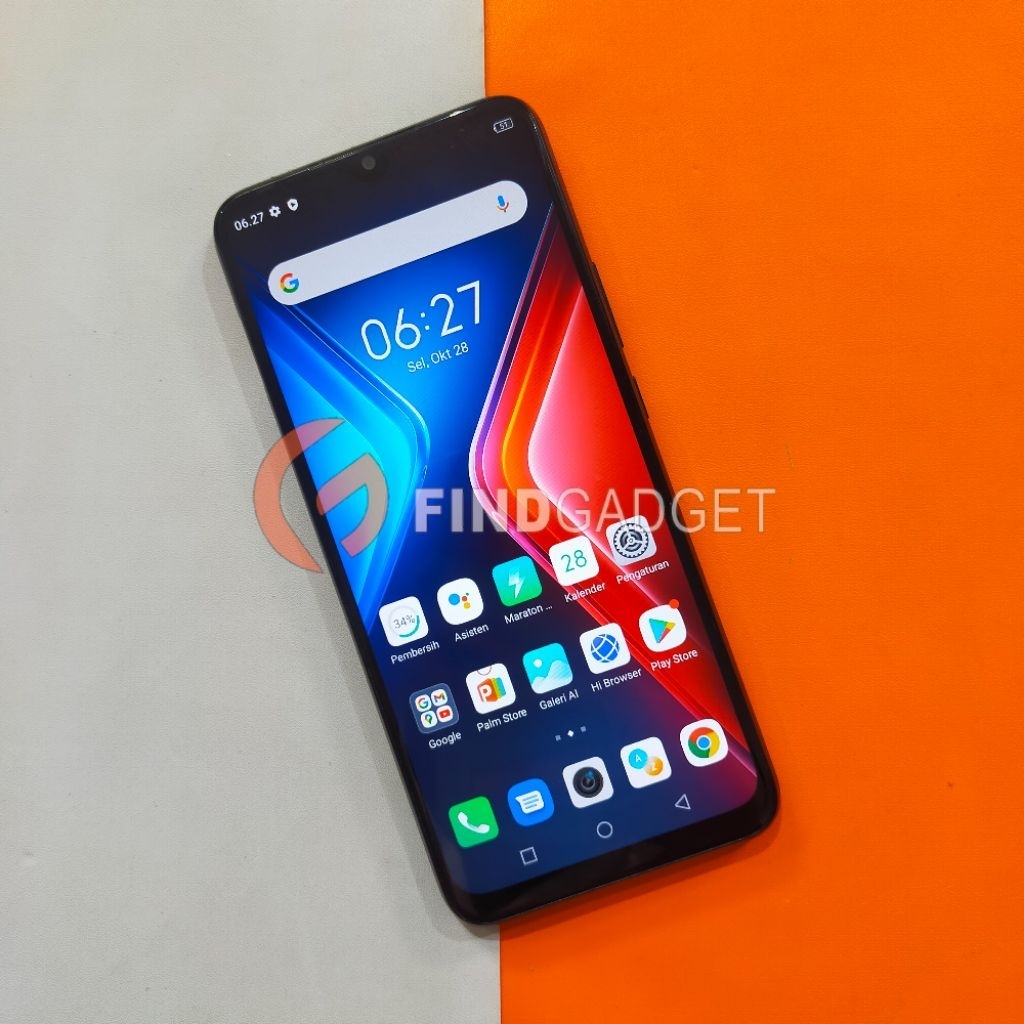 Infinix Hot 11 Play 4/64 GB RAM 4 ROM 64 GB Second Bekas Pakai Resmi Indonesia (cek deskripsi)