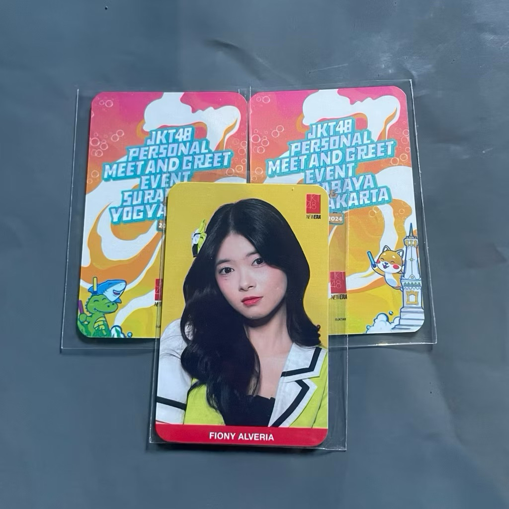 Photocard Fiony Theater Sementara