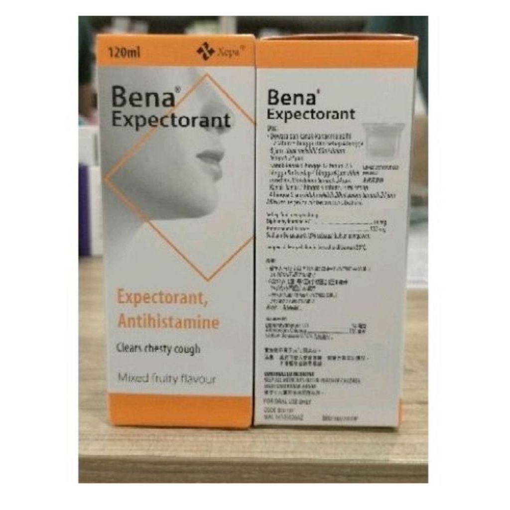 BENA EXPECTORANT - Batuk Berdahak - Original Malaysia
