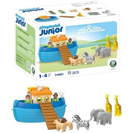 Playmobil Junior: My Take Along Noah's Ark Plastik Aman