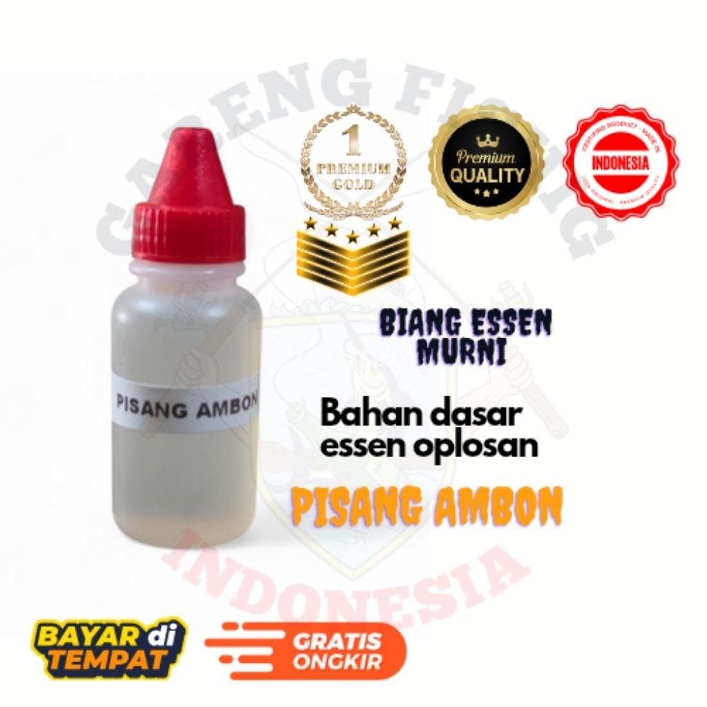 Pisang Ambon Biang Essen Murni 30ml Campuran Essen Oplosan