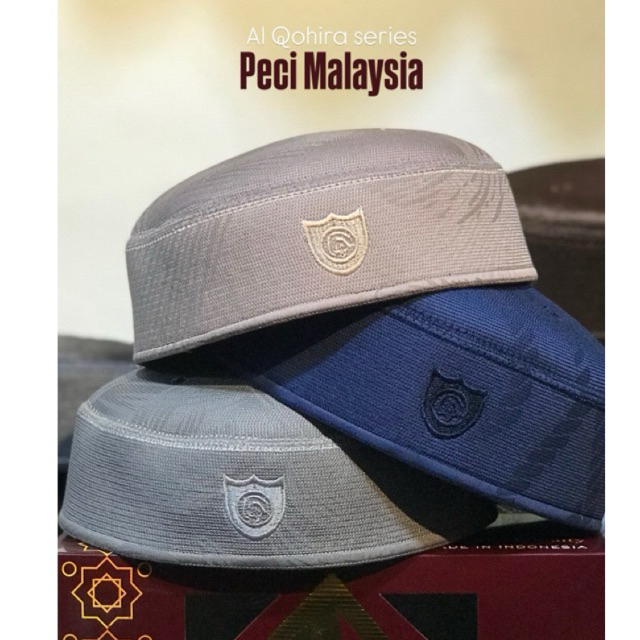PECI MALAYSIA AL QAHIRA ORIGINAL KOPIAH MALAYSIA MOTIF WARNA MIRIP A6 PECI MALAYSIA WARNA KEKINIAN