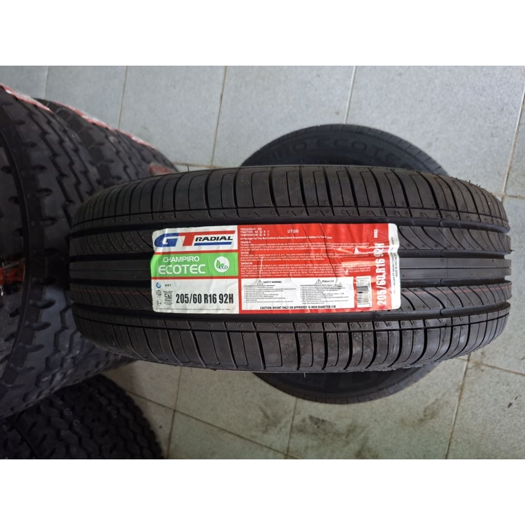 ban mobil gt radial champiro ecotec 205/60r16