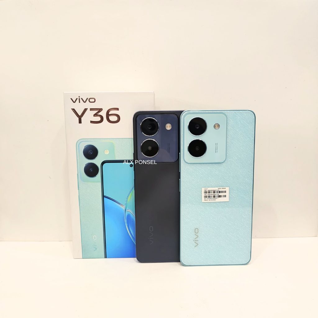 VIVO Y36 8/256 SECOND FULLSET ORIGINAL