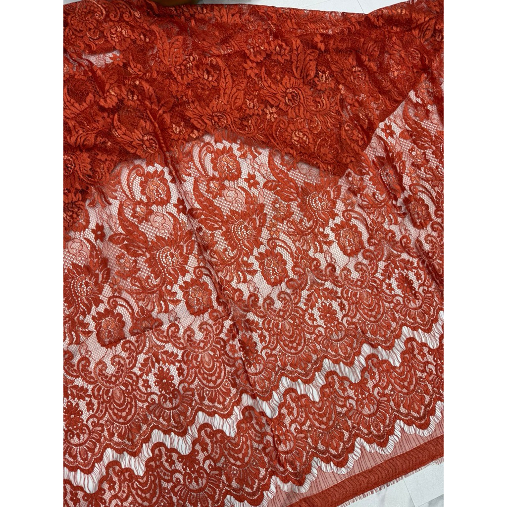 Brokat Metalik Sparkel Bunga Fit Jumbo 1,6 Meter (Rijek) Design 318