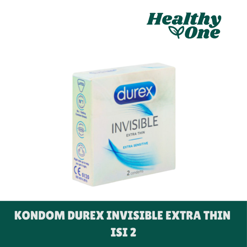 DUREX INVISIBLE EXTRA THIN 2`S