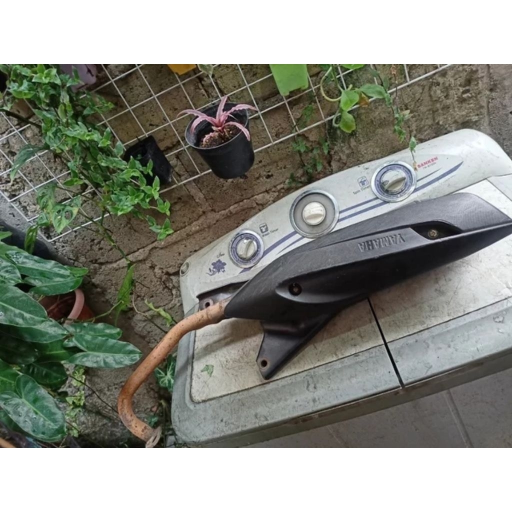 Knalpot mio j mio gt soul gt fino fi original ori copotan standar fullsystem fullset tinggal pasang 