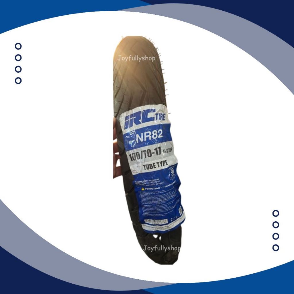 ban luar irc 100/70 ring 17 NR82 tube type