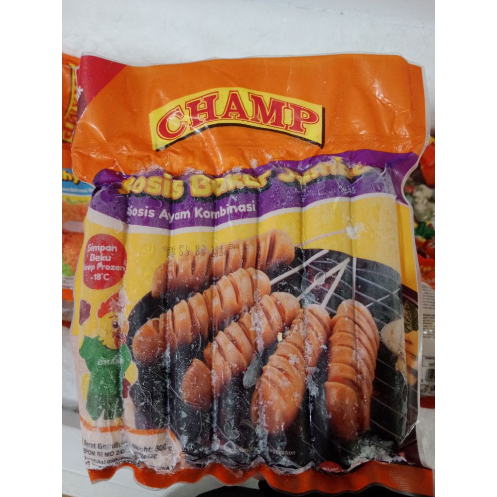 Sosis ayam bakar jumbo champ