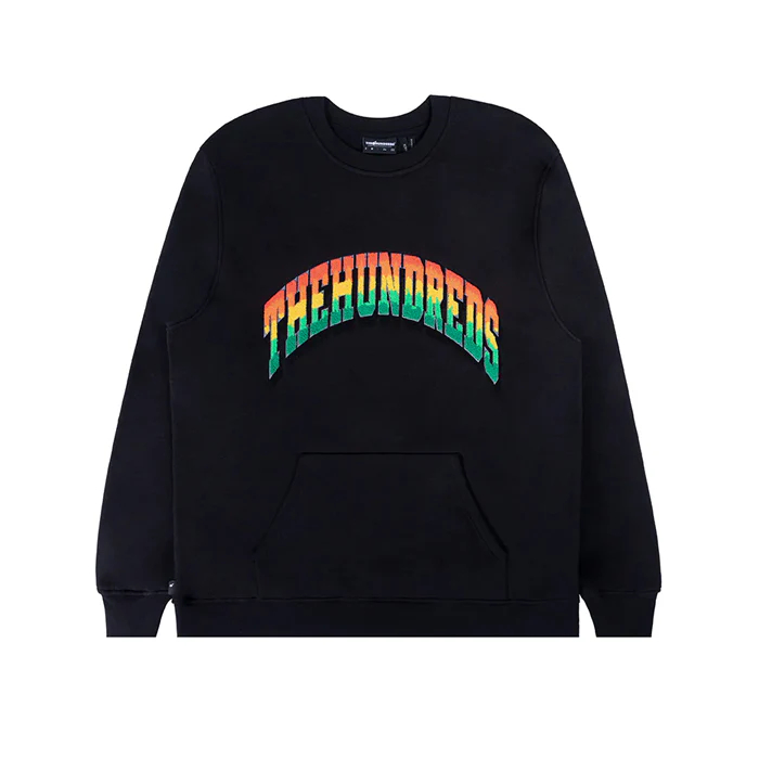 Kaos Sweatshirt The Hundreds Shades Crewneck - T23S102011-BLK