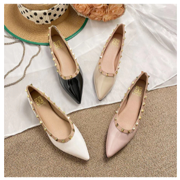 COLINE CLN-6298 Sepatu Flat Shoes Slip On Wanita #C1199