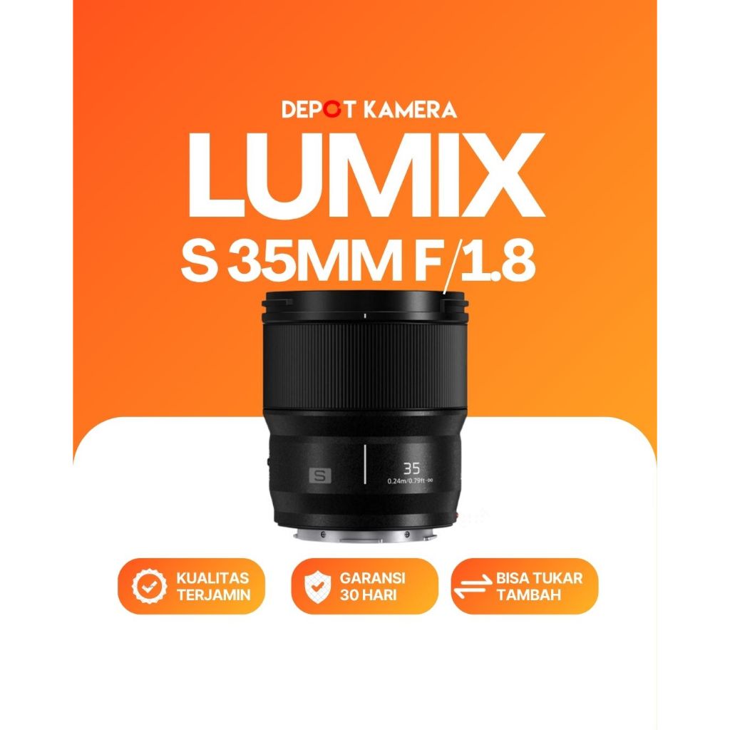 ( DEPOT KAMERA JKT ) SECOND - LUMIX S 35MM F/1.8