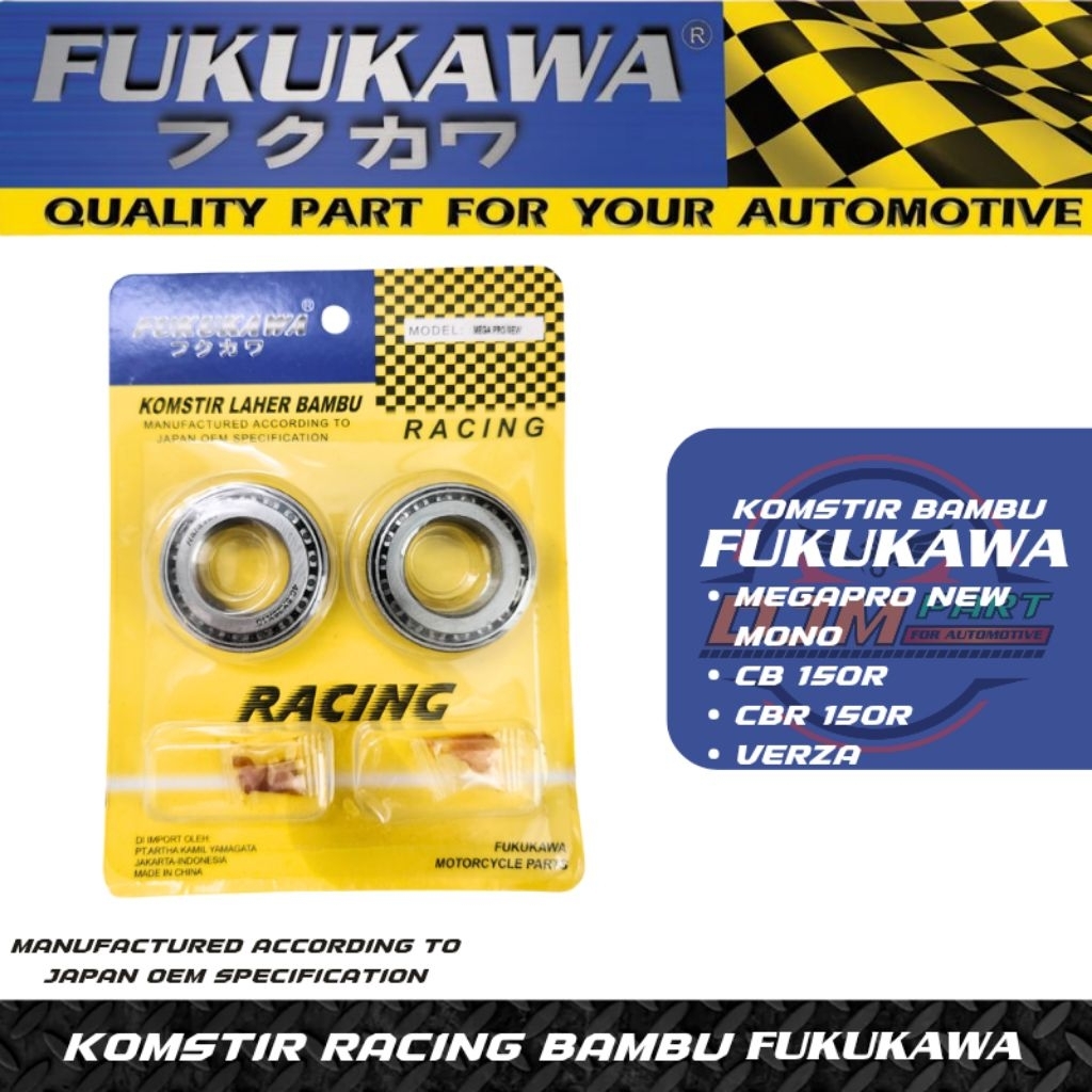 Komstir Bambu Megapro New Mono Cb 150R Cbr 150R Verza Original Fukukawa