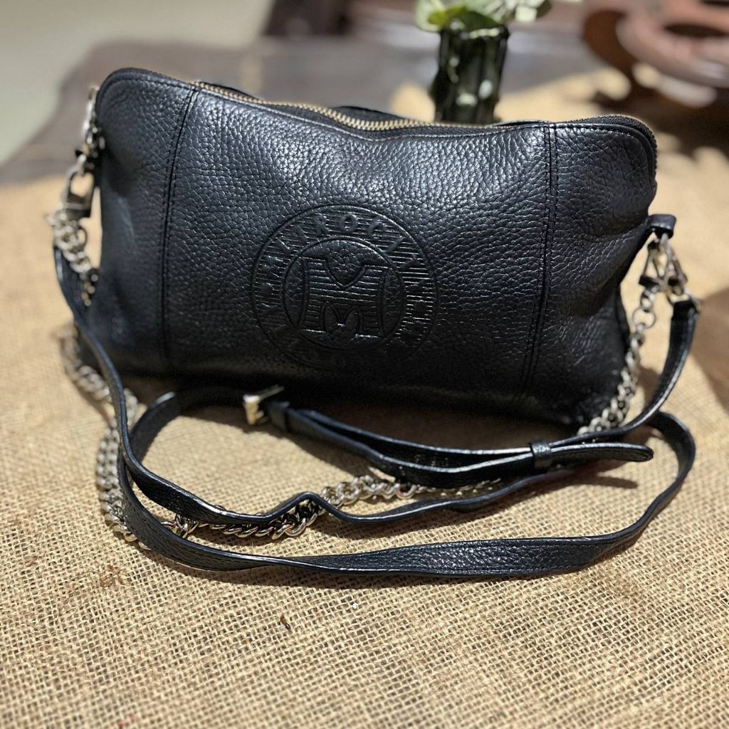 Slingbag Metro City Original | Kulit Asli | Bisa di shoulder & bisa di sling | Tas Bekas Preloved Se