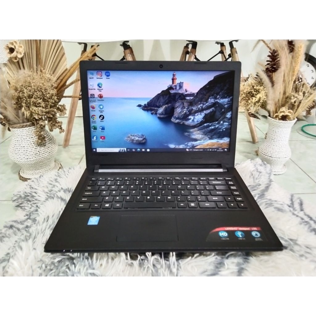 Laptop Lenovo Ideapad 100 Ci3 Gen 5 Ram 6Gb Ssd 128Gb + Hdd