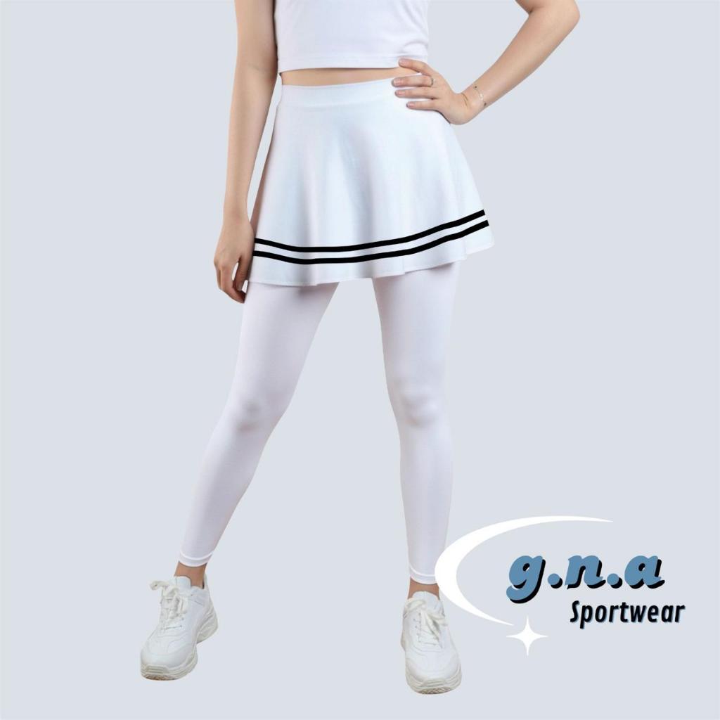 Setelan Rok Legging Nike Casual Trendy Masa Kini Sporty Setelan Baju Olahraga Wanita Muslim Terbaru 