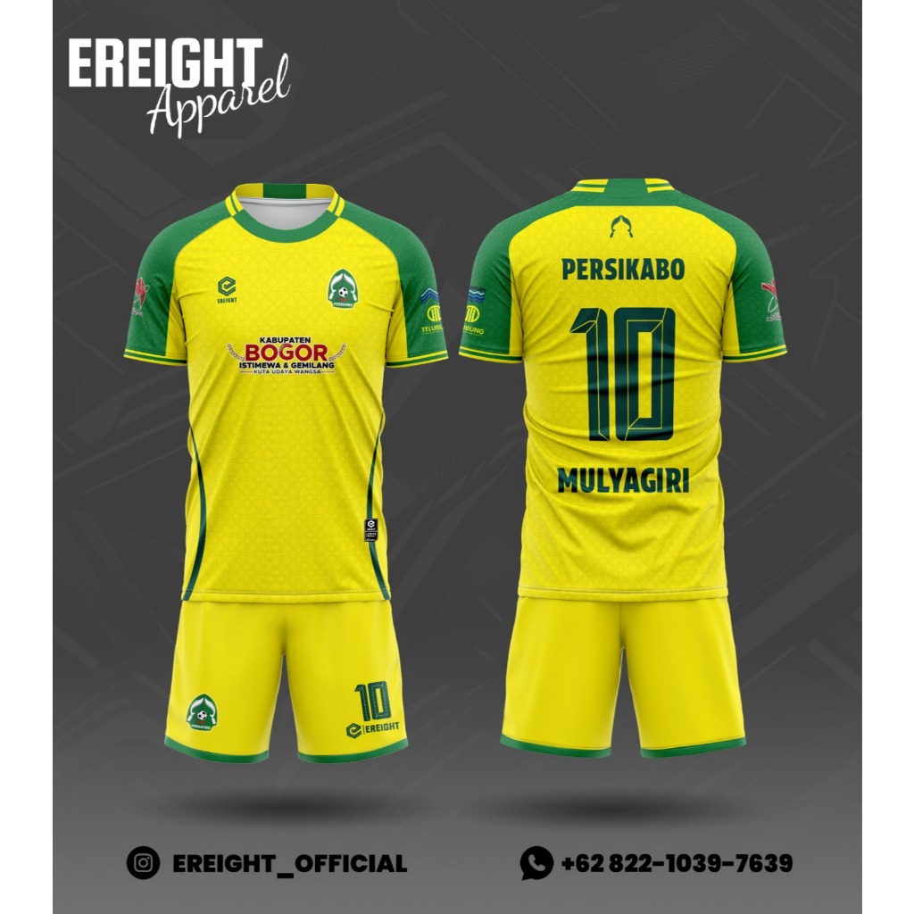 Jersey Tanding Away PERSIKABO - Ereight Apparel