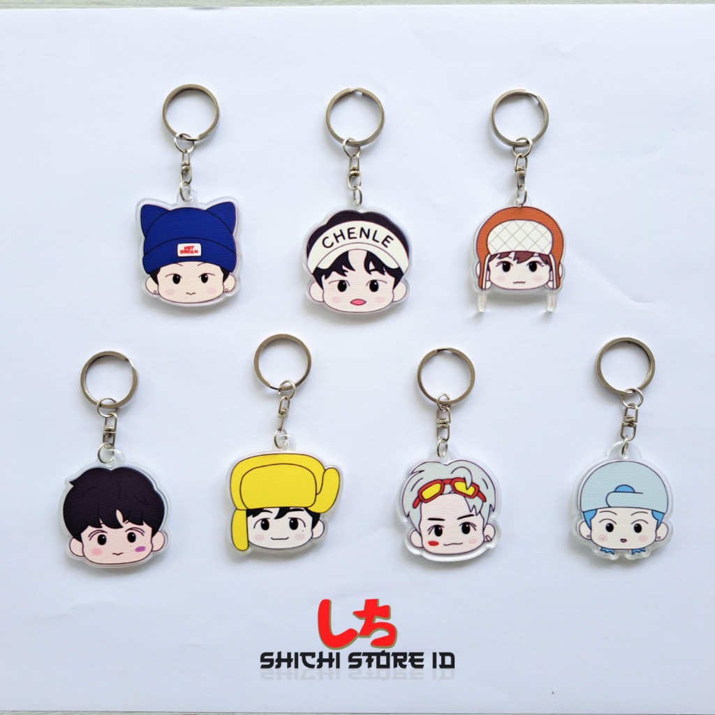 Keychain Akrilik NCT/ Gantungan Kunci Kpop NCT/ Keychain Kpop NCT