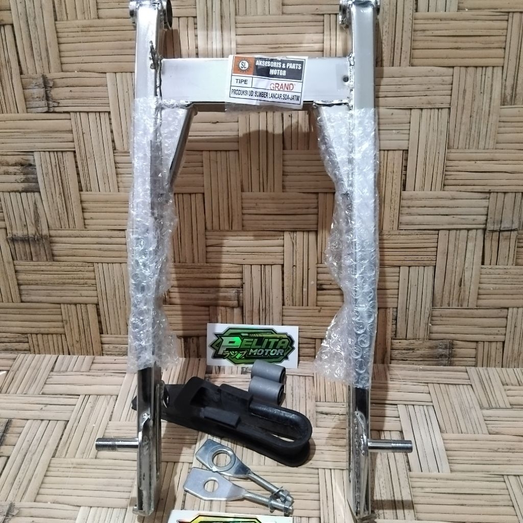 Swing Arm Arem Lengan Ayun Motor Astrea Grand Legenda Impressa Grand bulus fullset Chorme