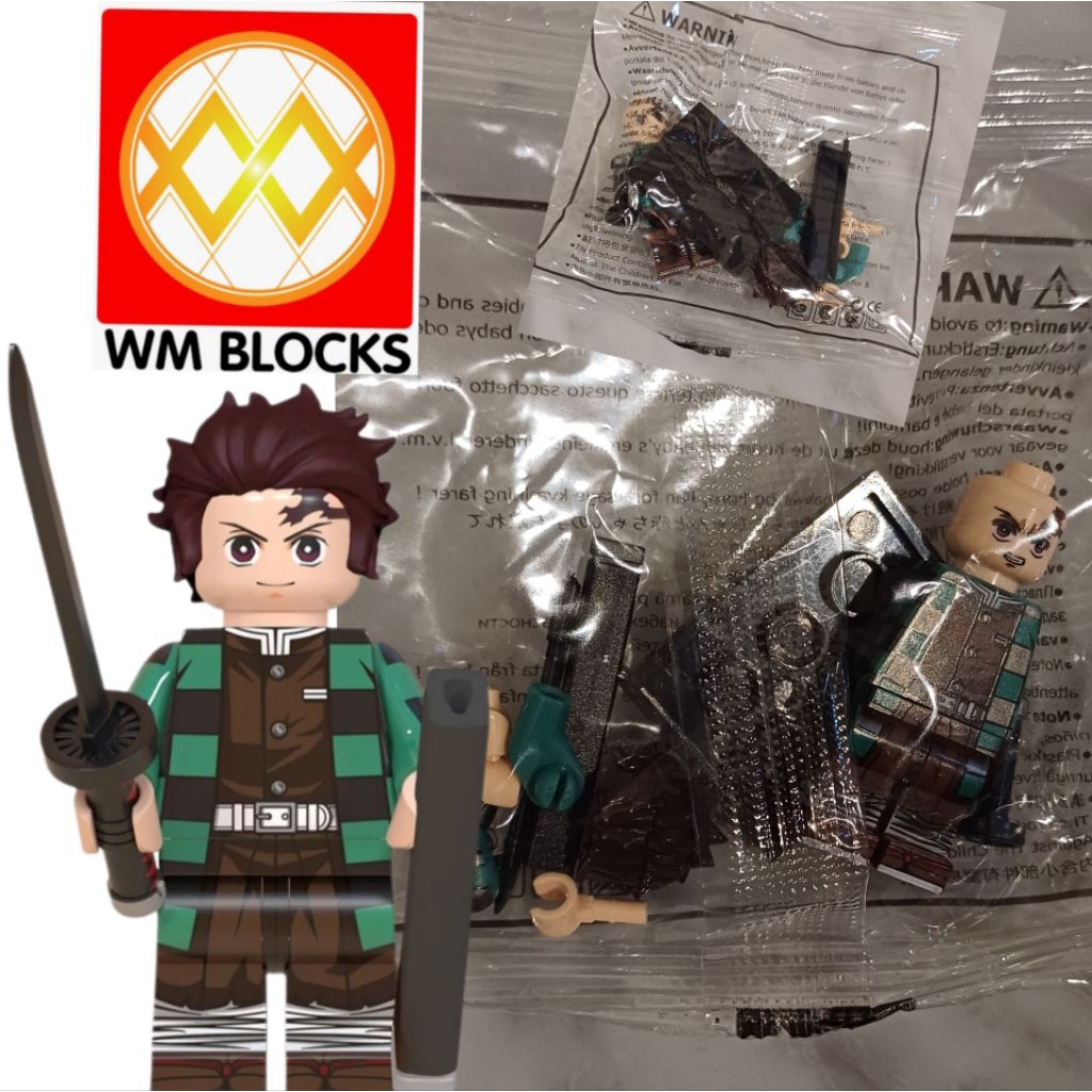 WM Blocks Demon Slayer, Tanjiro