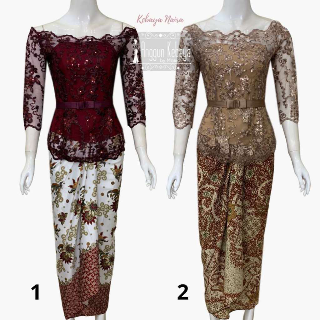 ANGGUN KEBAYA - Kebaya Naira | Kebaya Sabrina | Kebaya Wisuda | Kebaya Remaja | Kebaya Modern | Keba
