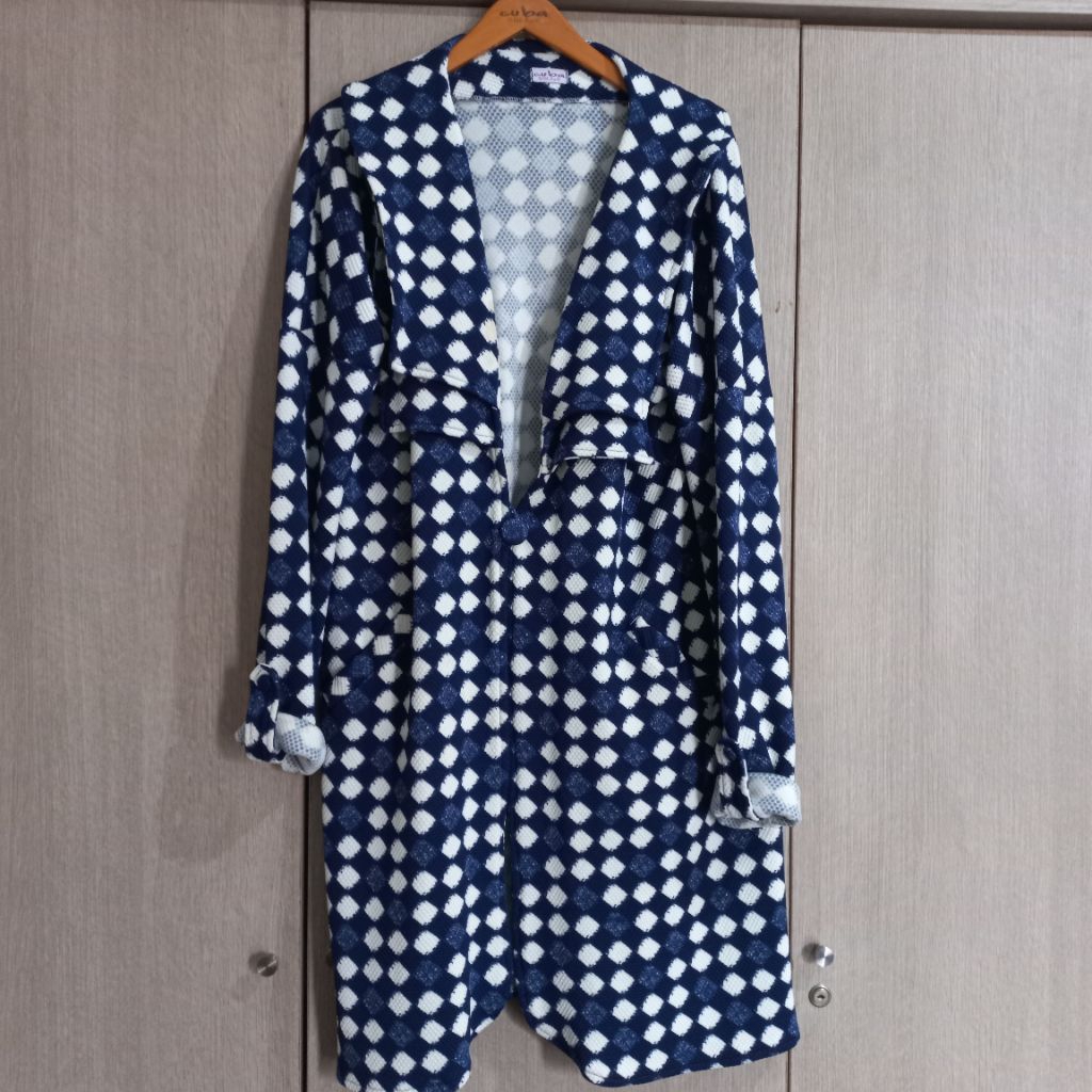 PRELOVED long Coat wanita / long blazer wanita