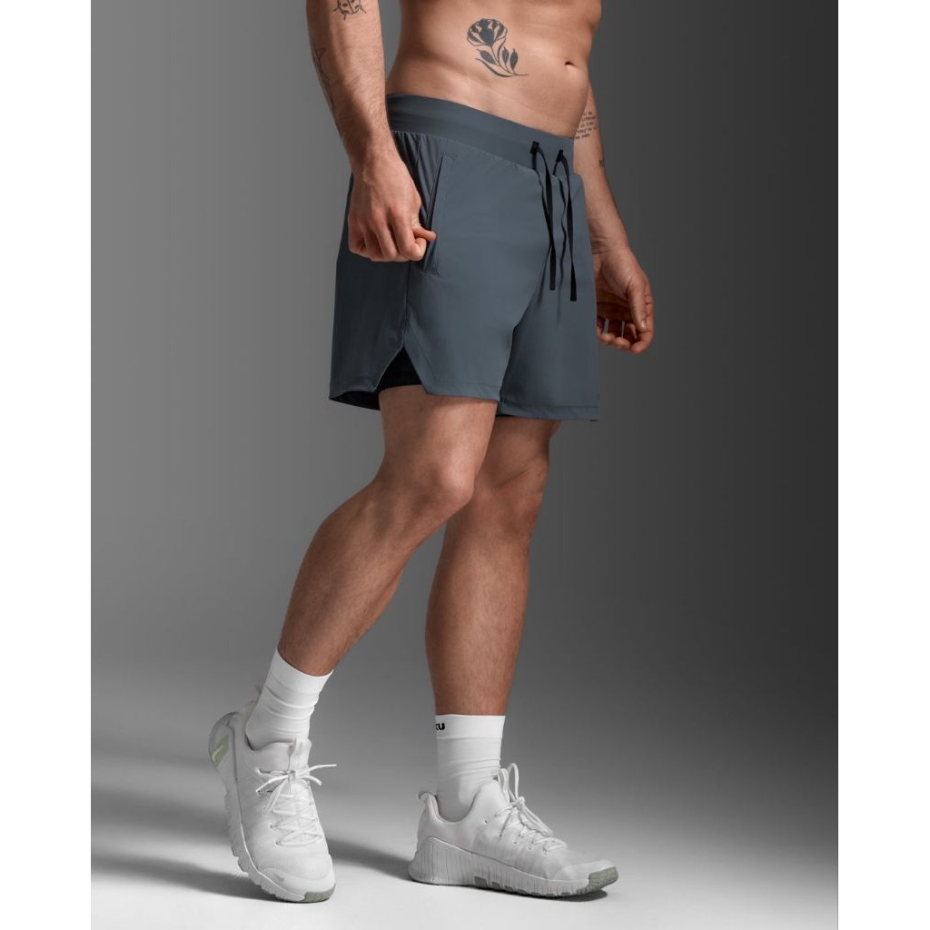 2XU Motion 2 in 1 5 Inch Shorts