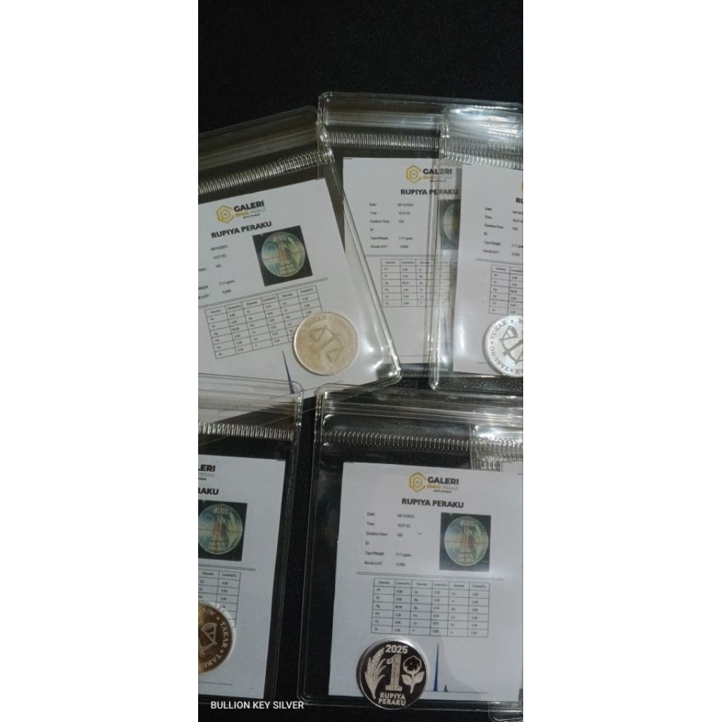 1 Rupiya Peraku Silver 999.9 3.11 Gram Edisi 2025 | Koin Perak Murni Bersertifikat Galeri Emas Perak