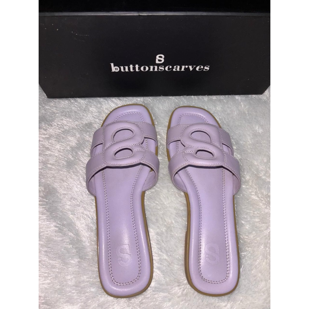 Preloved Buttonscarves - Kefi Sandal - Purple