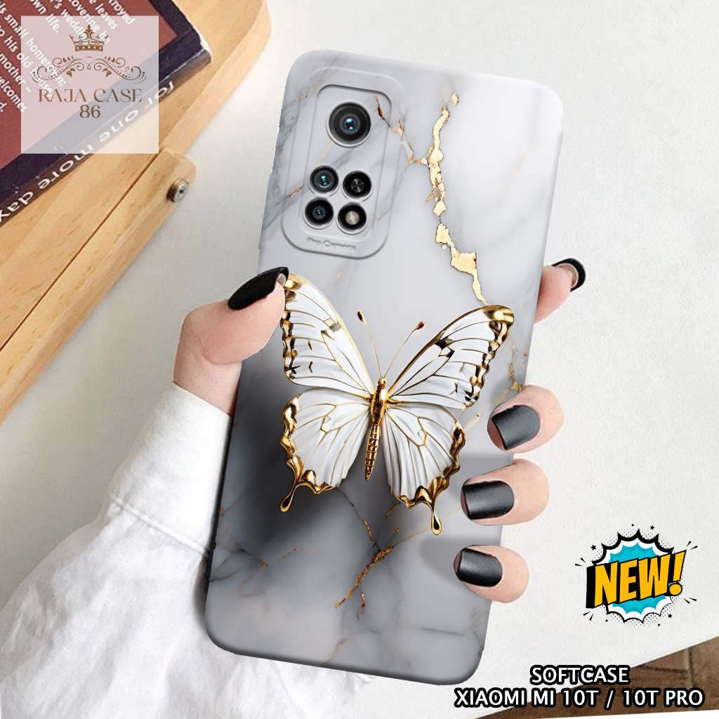 Case Xiaomi Mi 10T / 10T Pro - casing Xiaomi Mi 10T - Motif case Kupu - Pelindung handphone - Xiaomi