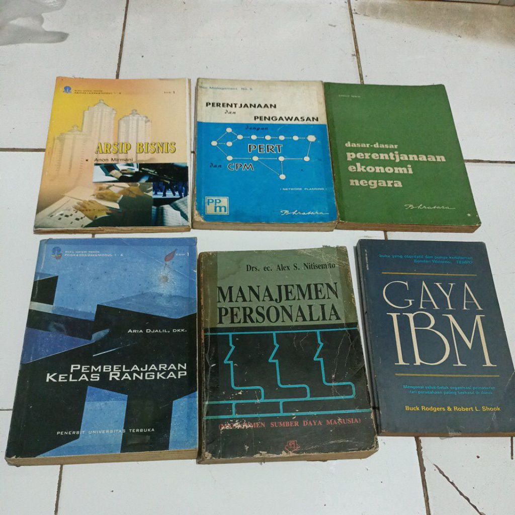 Arsip bisnis / Perencanaan dan pengawasan dengan pert dan cpm / Dasar dasar perencanaan ekonomi nega