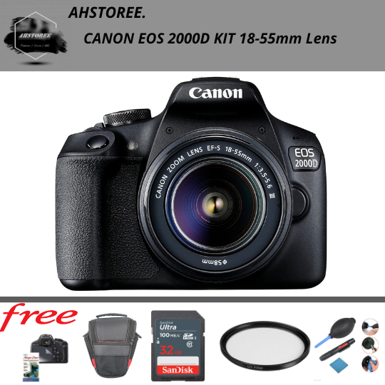 Kamera Canon 2000D kit 18-55mm CANON EOS 2000 D Kamera DSLR WIFI / 1500d / 2000d