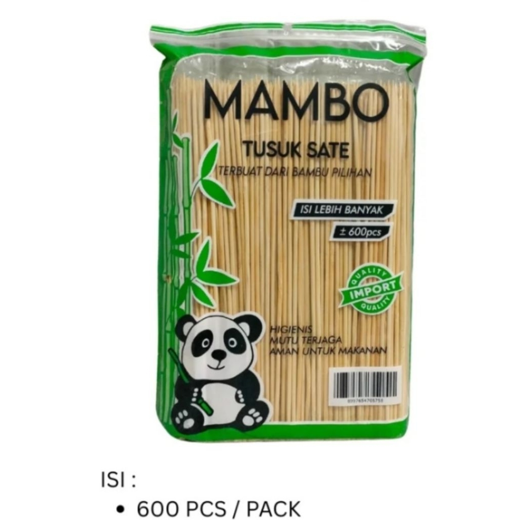 TUSUK SATE BAMBU l TUSUK SATE PANDA 500GR