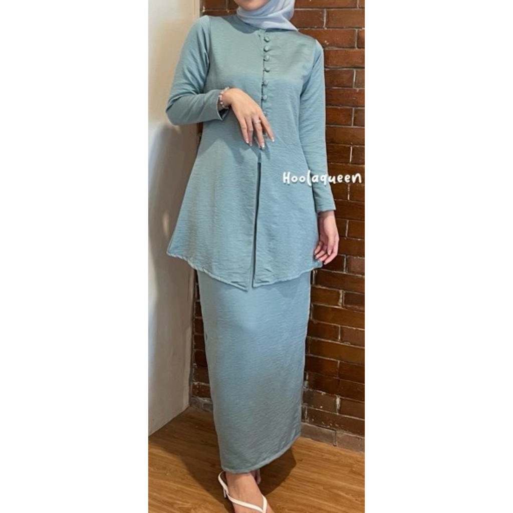 baju melayu set rok