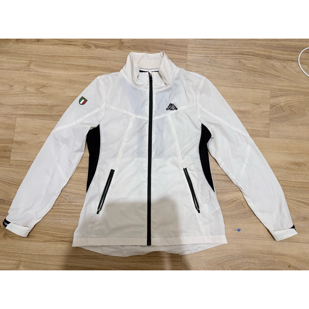 Jacket Jaket Kappa Italia Running Putih White Outdoor