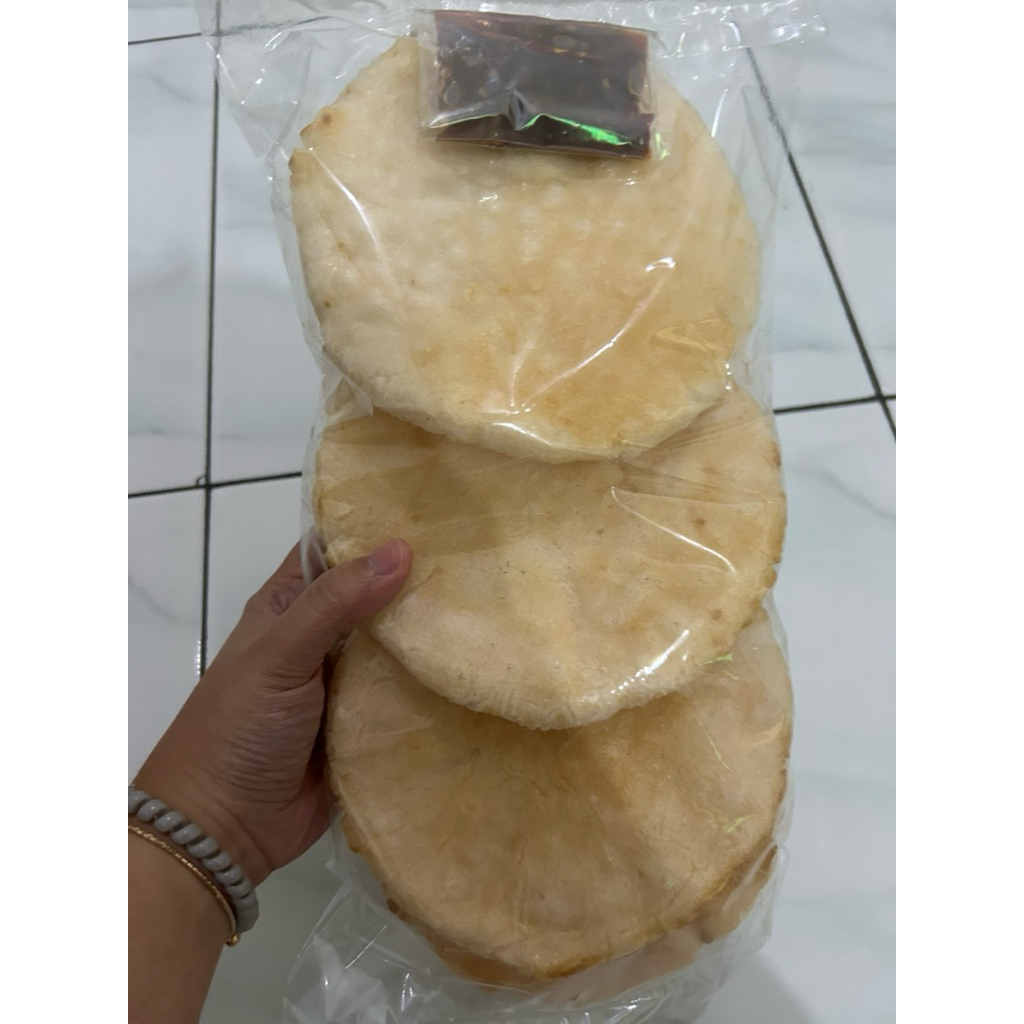 KERUPUK KEMPLANG PANGGANG IKAN TENGGIRI BANTAT