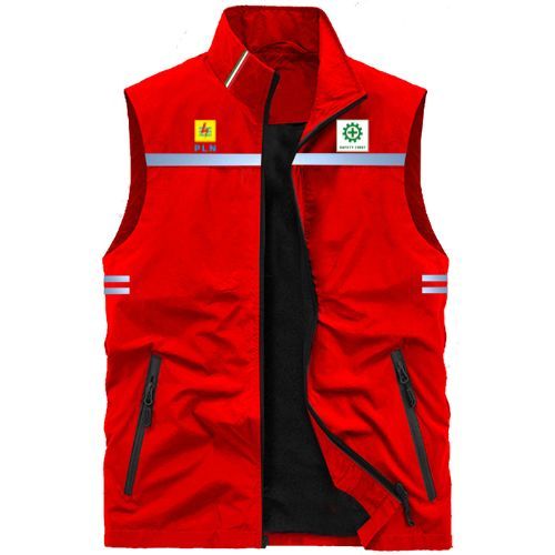 HARGA TURUN!!! Rompi Pria, Rompi Proyek, Rompi PLN, Rompi Keselamatan Kerja Rompi Safety First, Romp