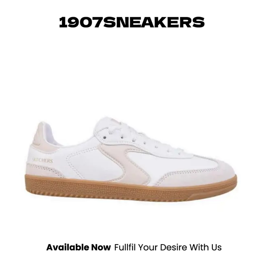 Sepatu Fitnes Wanita Skechers Hotshot - White SKE185410WNT