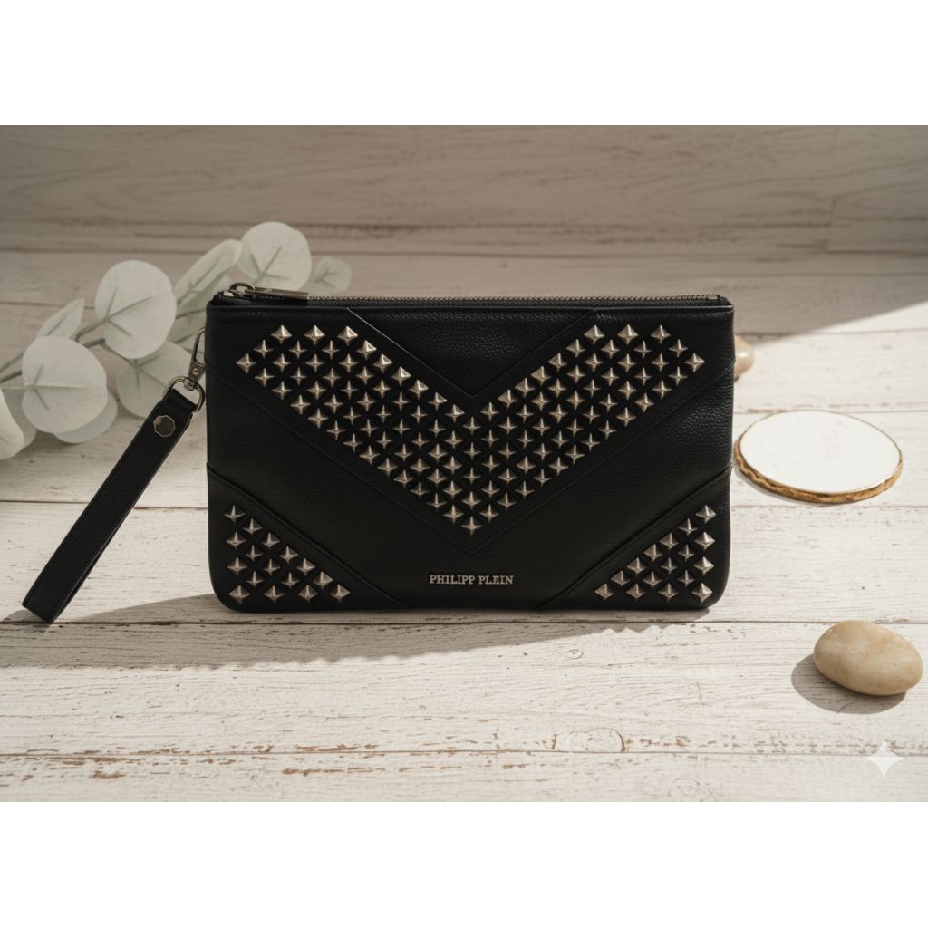 PHILIPP PLEIN Handbag Branded Second Original Preloved