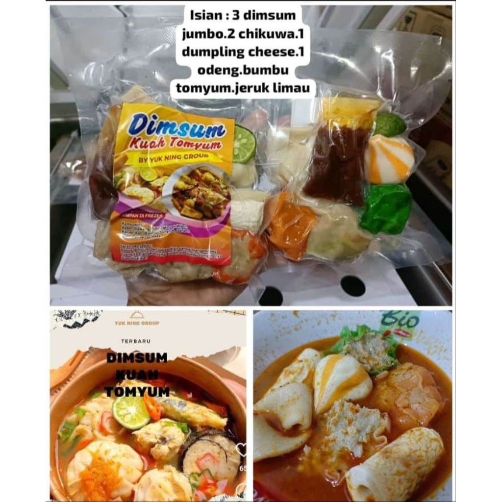 Dimsum kuah tomyum by yuk ning group