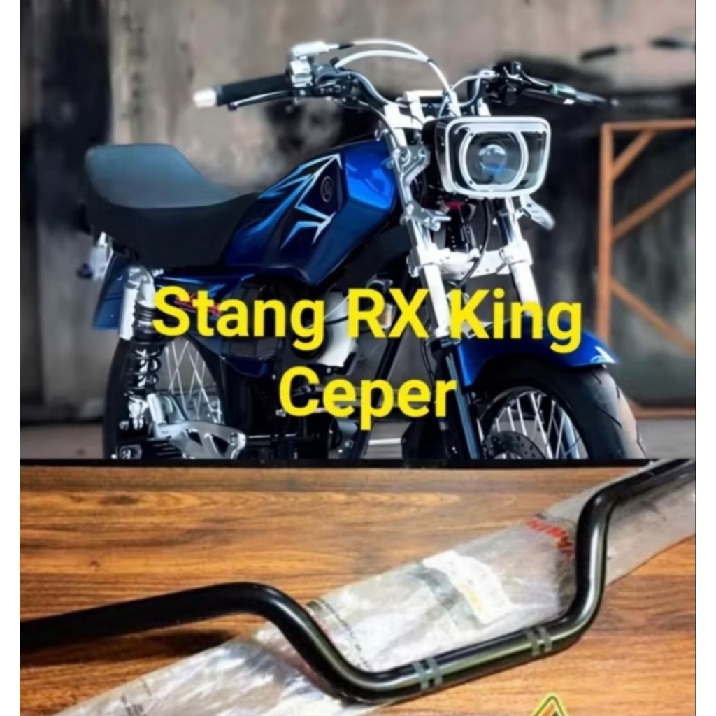 Stang Rx King Bandung Style Byangkerok Setang Stir Rx King Bandungan Pendek Ceper