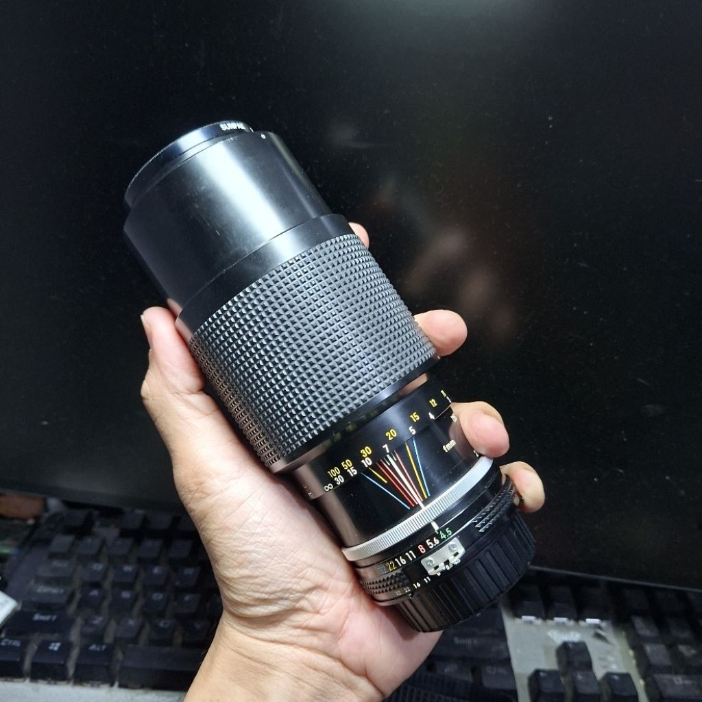 lensa manual nikon AI 80-200mm f4.5