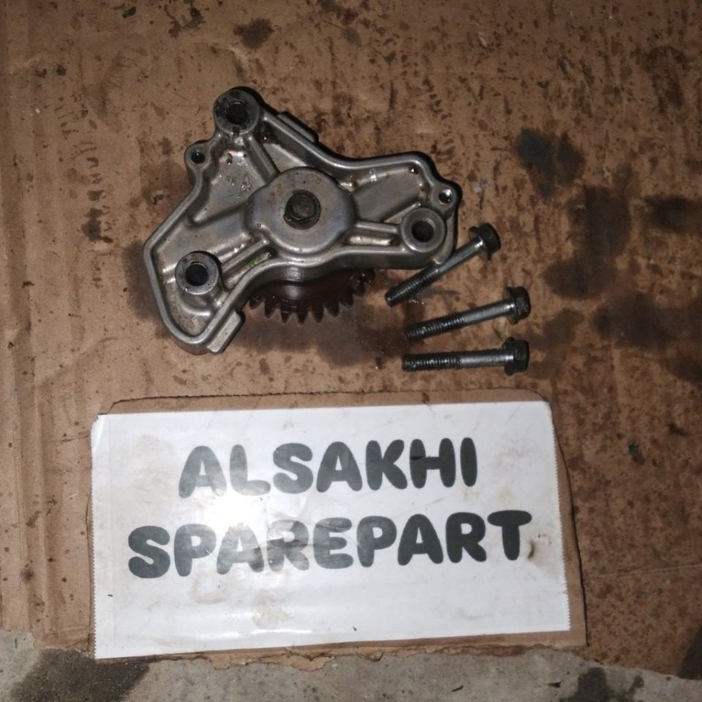 POMPA OLI SET BAUT ORIGINAL KPH KHARISMA SUPRA X 125 KIRANA